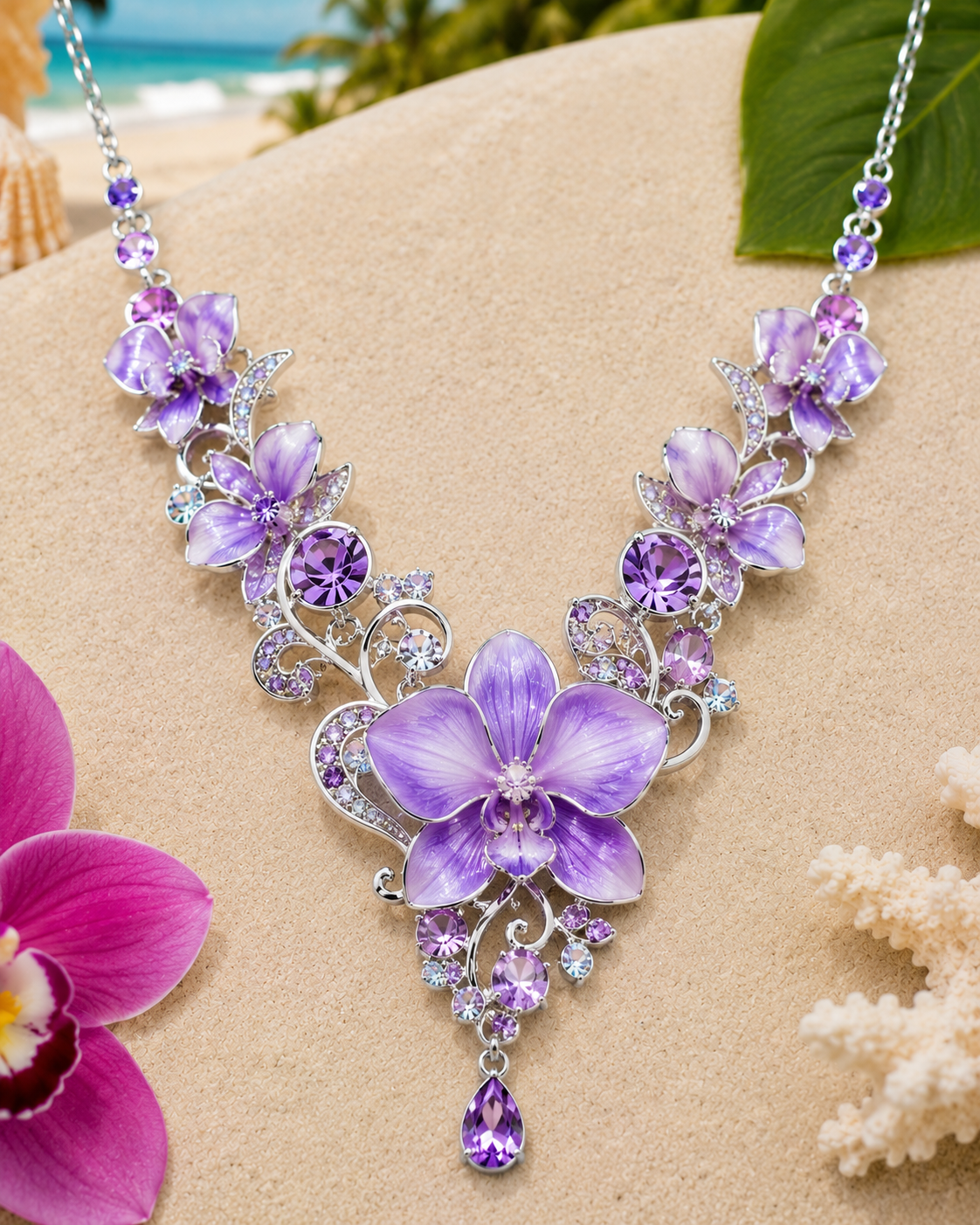 Tropical Rainforest Necklace