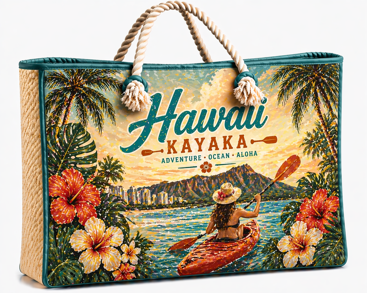 Hawaii Kayak Beach Bag