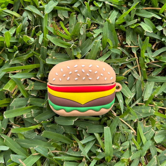 Hamburger AirPods Pro Case with Keychain