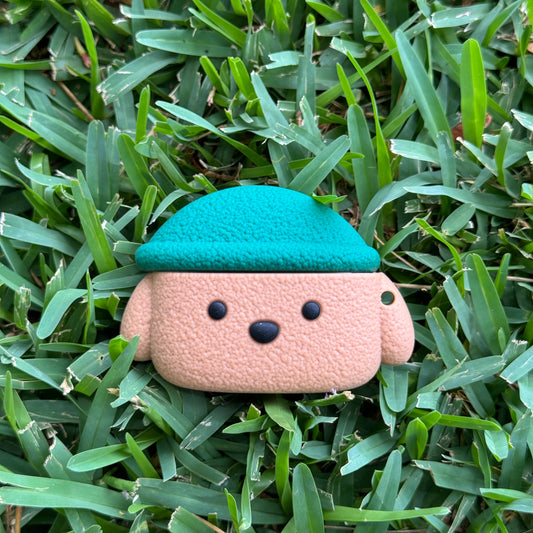 Teddy Dog AirPods Pro Case with Keychain