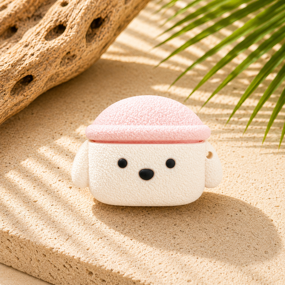 Teddy Dog AirPods Pro Case with Keychain