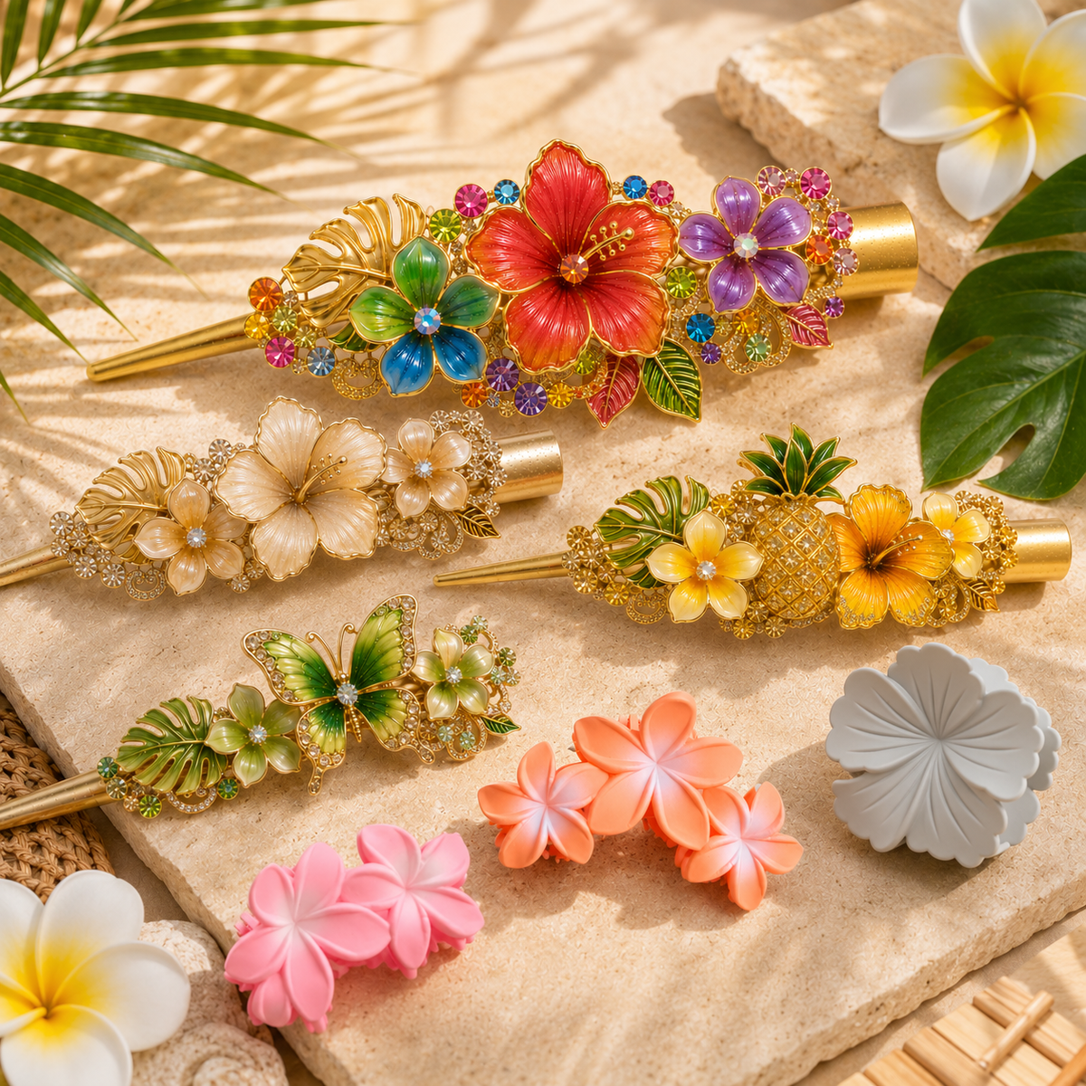 Hawaii Hair Clips