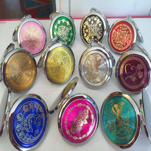 Hawaiian Style Pocket Makeup Mirror Collection