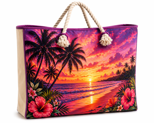 Sunset Palm Beach bag