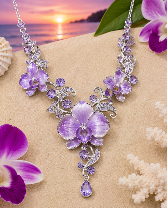 Island Orchid Dream Necklace