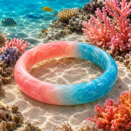 Hawaiian Coral Reef Bangle