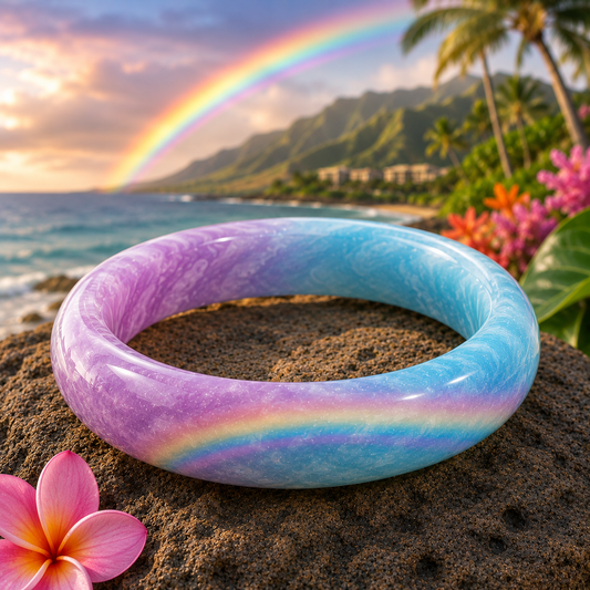 Hawaiian Rainbow Sky Bangle