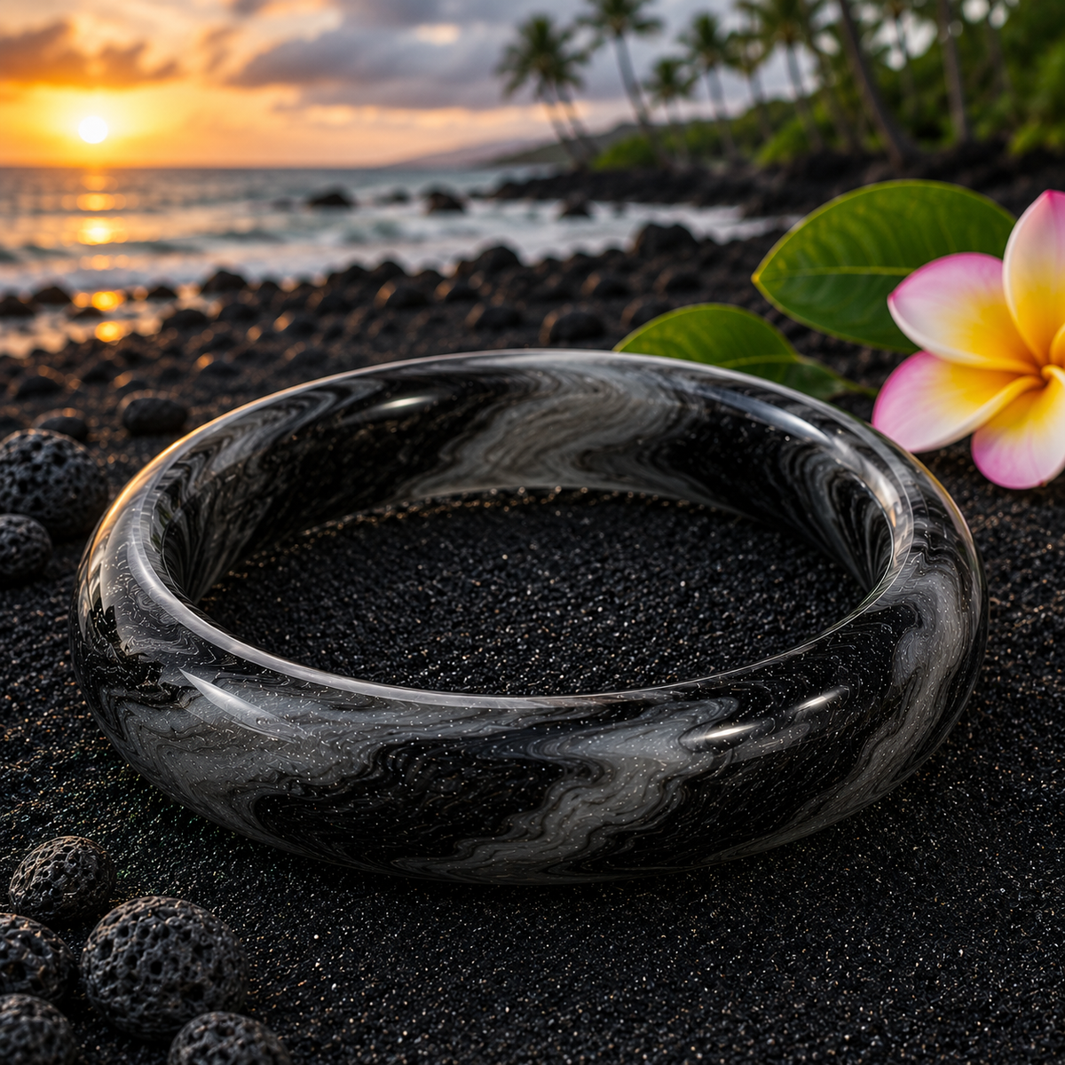 Waikoloa Black Sand Bracelet