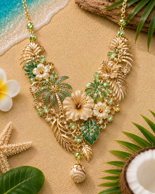Coconut Palm Breeze Necklace