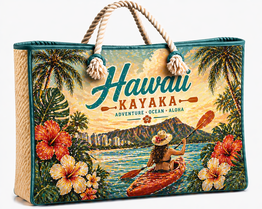 Hawaii Kayak Beach Bag