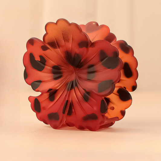Trendy Flower Claw Hair Clips, Hair Accessories for Women & Girls